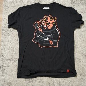 Johnny Cupcakes Black Darth Maul Fat Kid XL